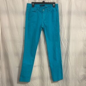 Judy Blue Vibrant Turquoise Skinny Jeans